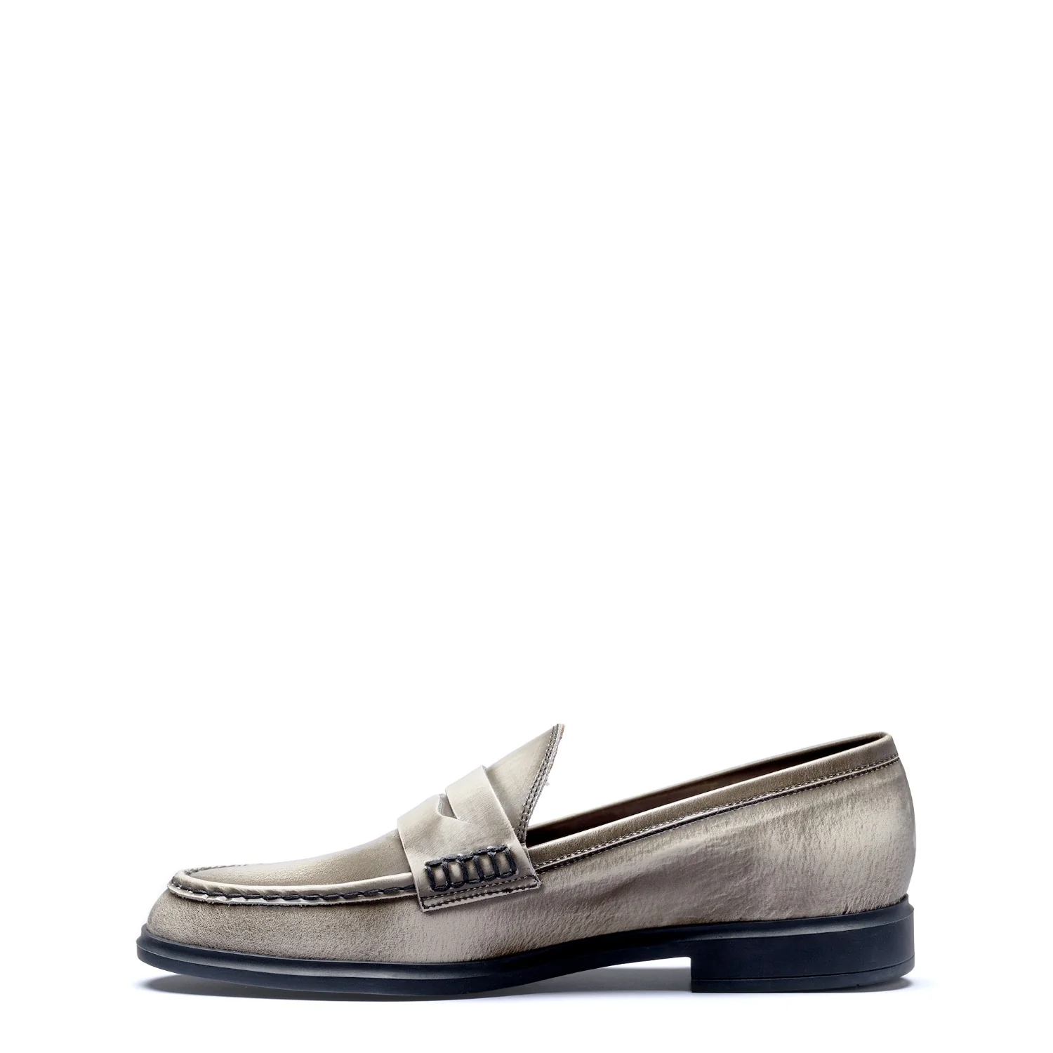 Isabel Bernard Vendôme Blandine cremefarbene Spazzolato-Leder Loafer IB51015-638-39 - Image 4