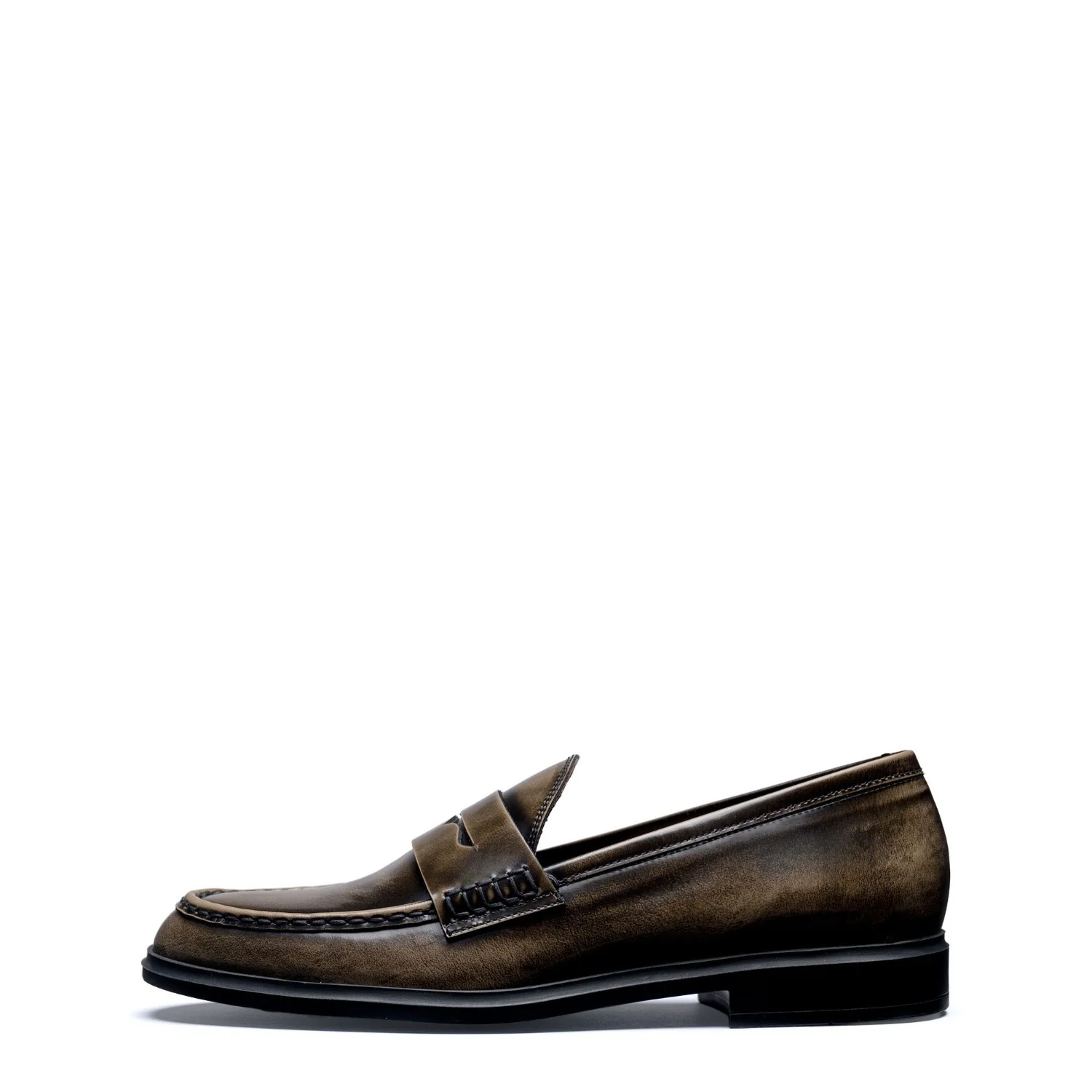 Isabel Bernard Vendôme Blandine mokkafarbene Spazzolato-Leder Loafer IB51015-639-36