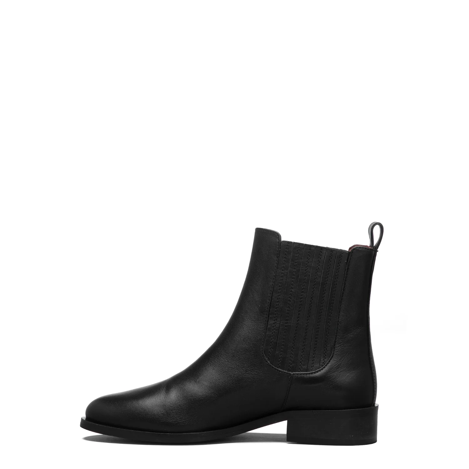 Isabel Bernard Vendôme Chey Schwarze Chelsea Boots aus Kalbsleder IB53012-001-42 - Image 4