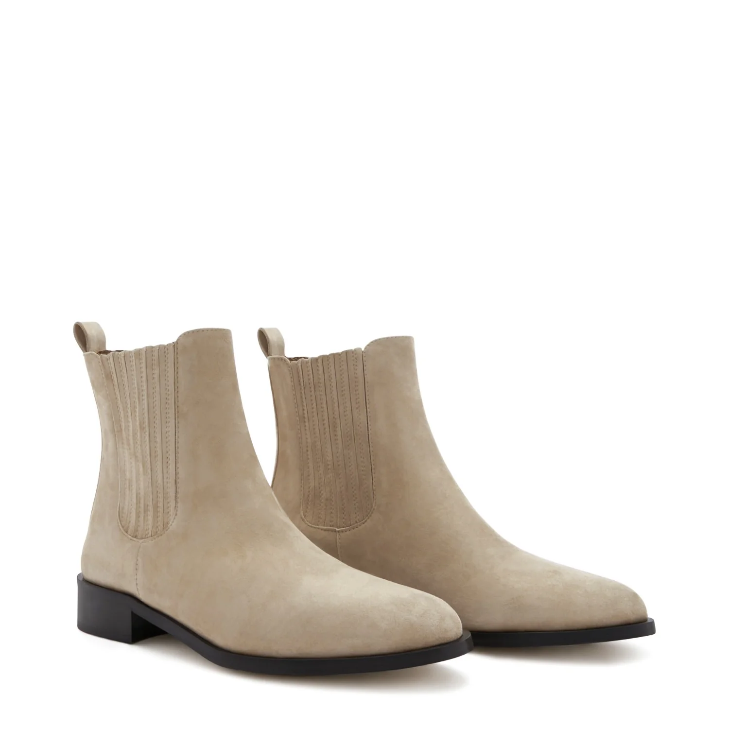 Isabel Bernard Vendôme Chey Beige Suede Chelsea Stiefel IB53000SS-174-37 - Image 4
