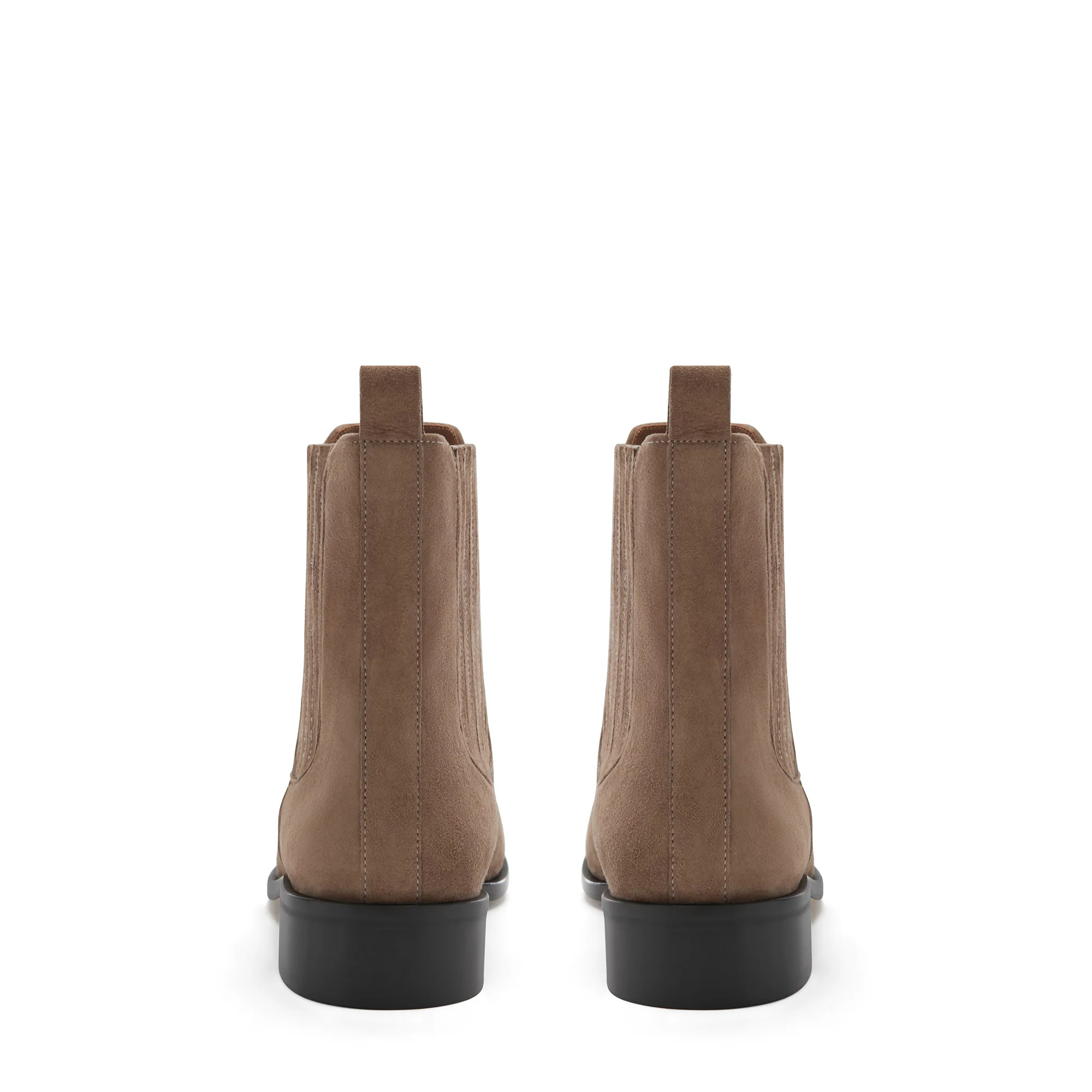 Isabel Bernard Vendôme Chey Taupe Suede Chelsea Stiefel IB53000SS-178-36 - Image 6