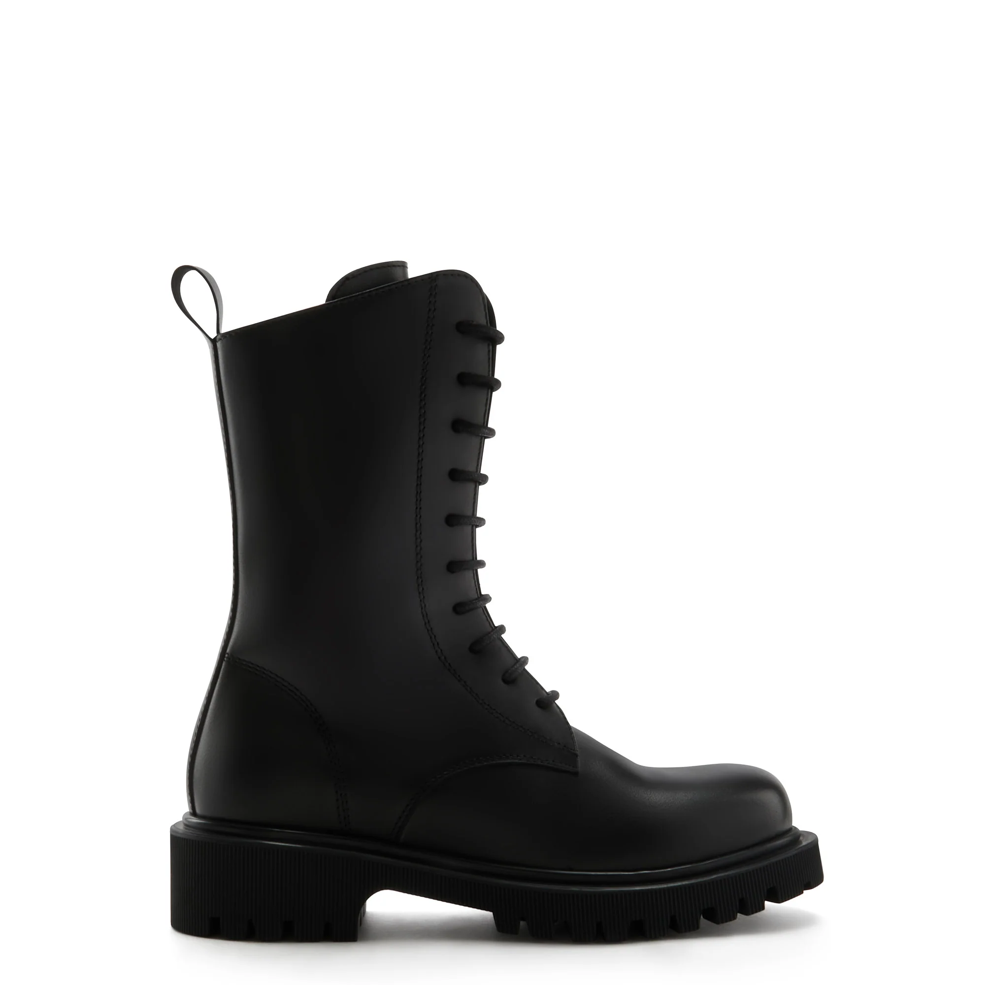 Isabel Bernard Vendôme Myrthe Schwarz Kalbsleder Lace-up Stiefel IB53008-01-36 - Image 4