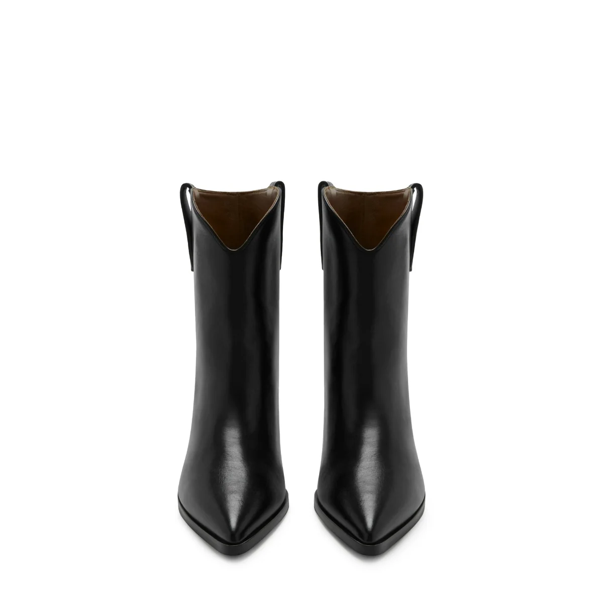 Isabel Bernard Vendôme Louane Schwarz Kalbsleder Stiefel IB53009-001-37 - Image 5