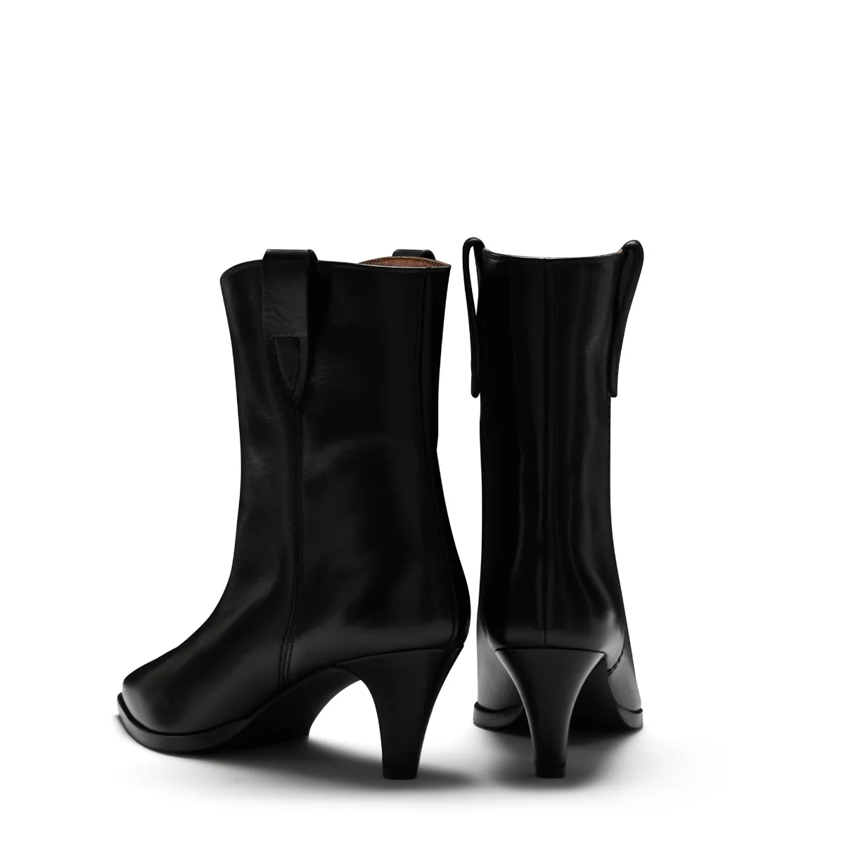 Isabel Bernard Vendôme Louane Schwarz Kalbsleder Stiefel IB53009-001-37 - Image 7