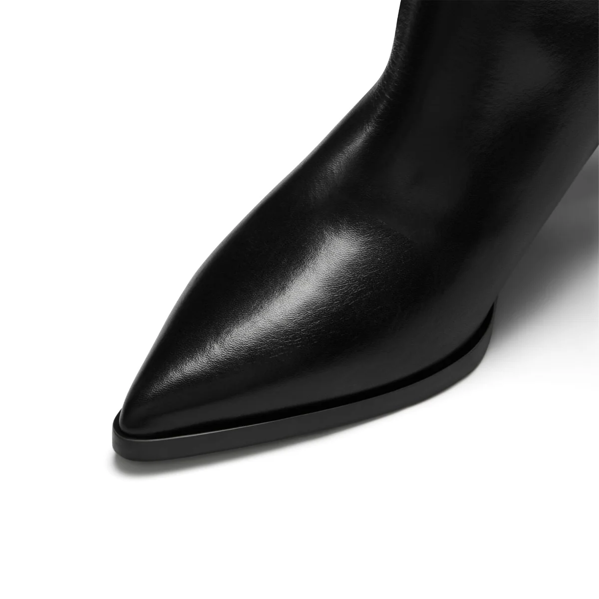Isabel Bernard Vendôme Louane Schwarz Kalbsleder Stiefel IB53009-001-37 - Image 9