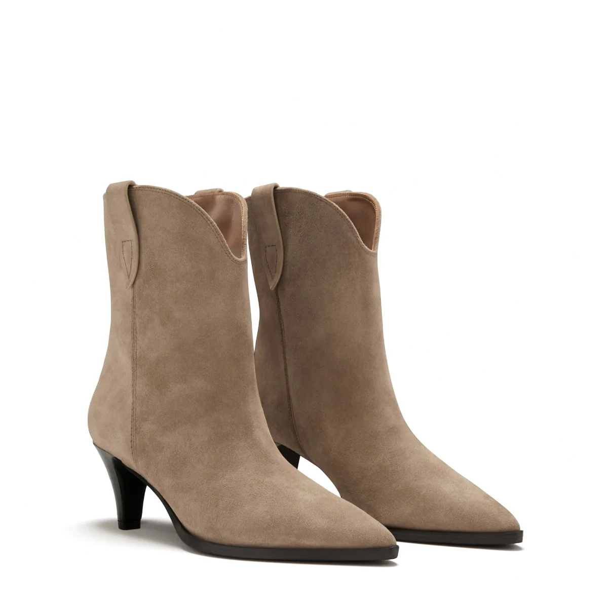 Isabel Bernard Vendôme Louane Taupe Suede Stiefel IB53009-178-40 - Image 5