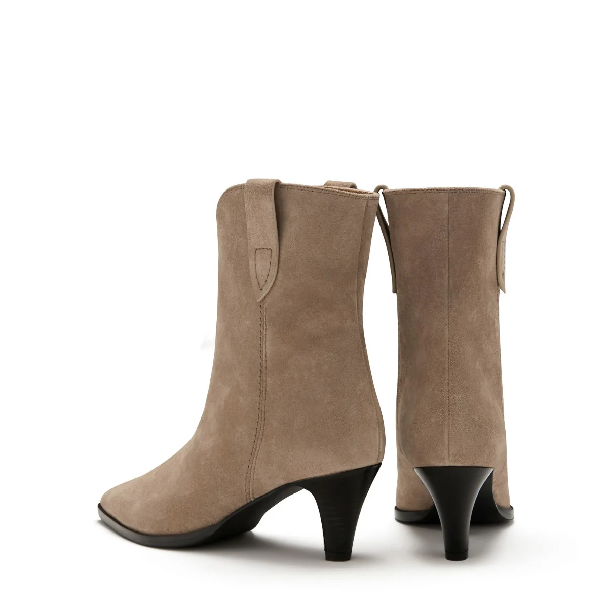 Isabel Bernard Vendôme Louane Taupe Suede Stiefel IB53009-178-40 - Image 6