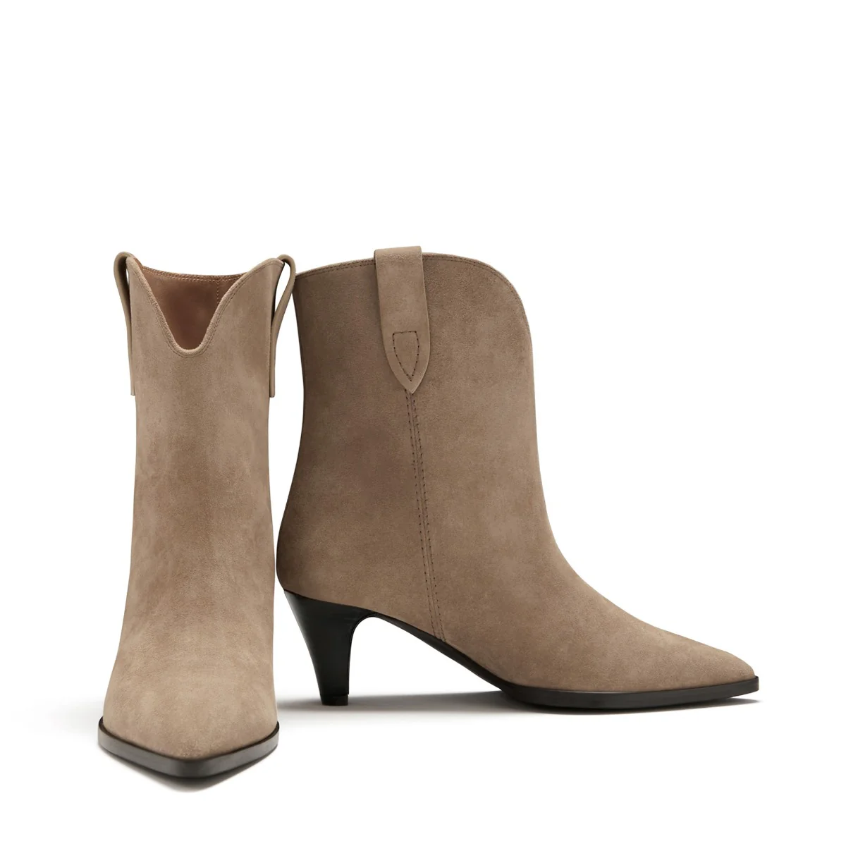Isabel Bernard Vendôme Louane Taupe Suede Stiefel IB53009-178-40 - Image 8