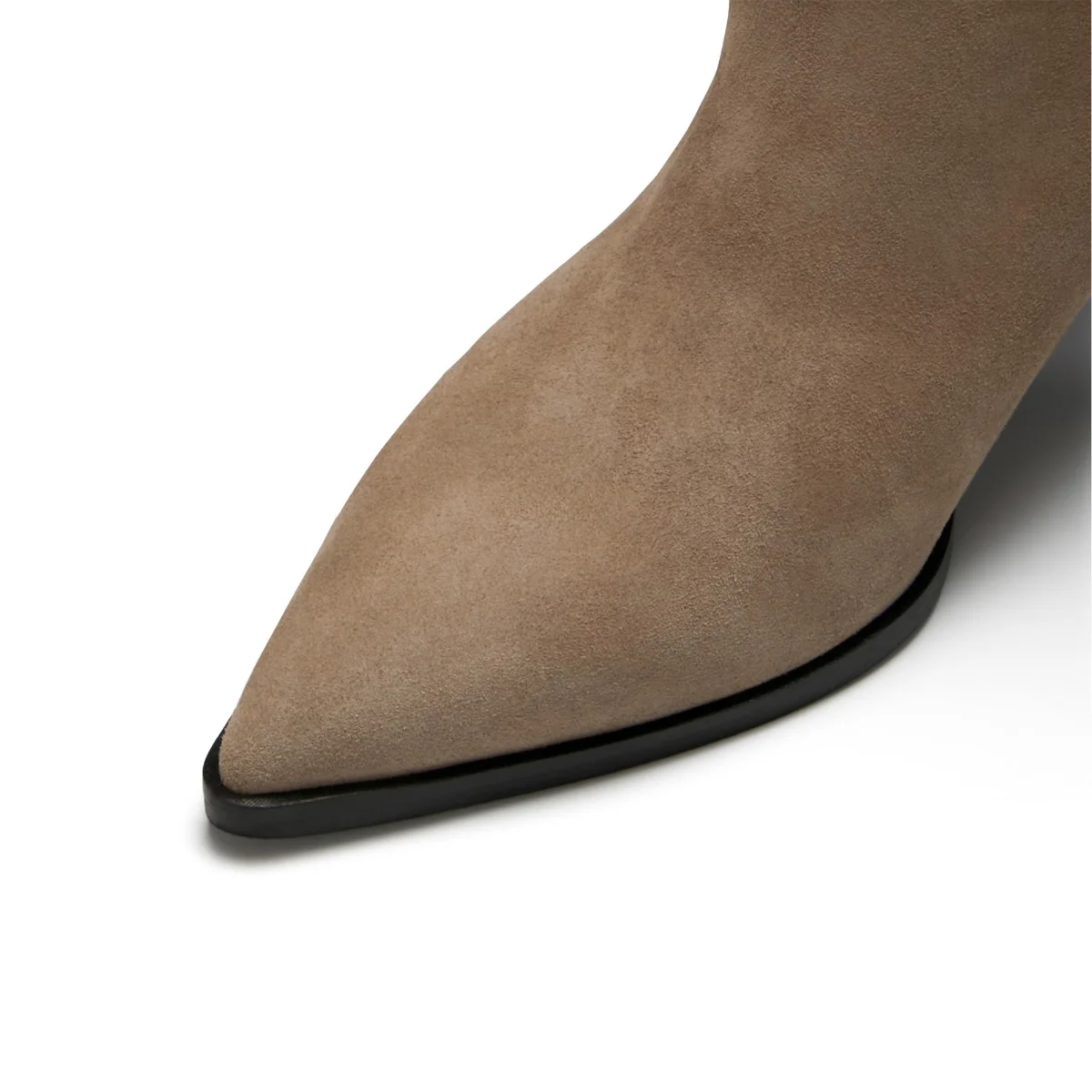 Isabel Bernard Vendôme Louane Taupe Suede Stiefel IB53009-178-40 - Image 9