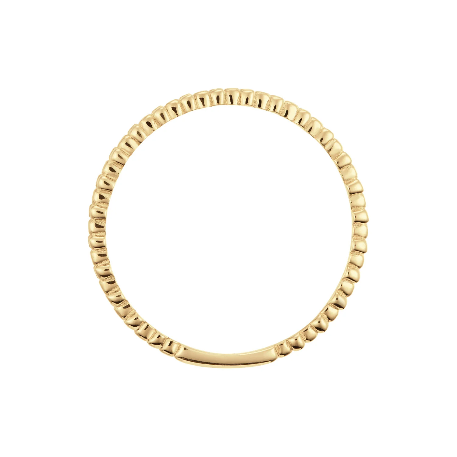 Jackie Gold Caviar Ring Aus 14 Karat Gold 585 JKR25.526-52 - Image 2