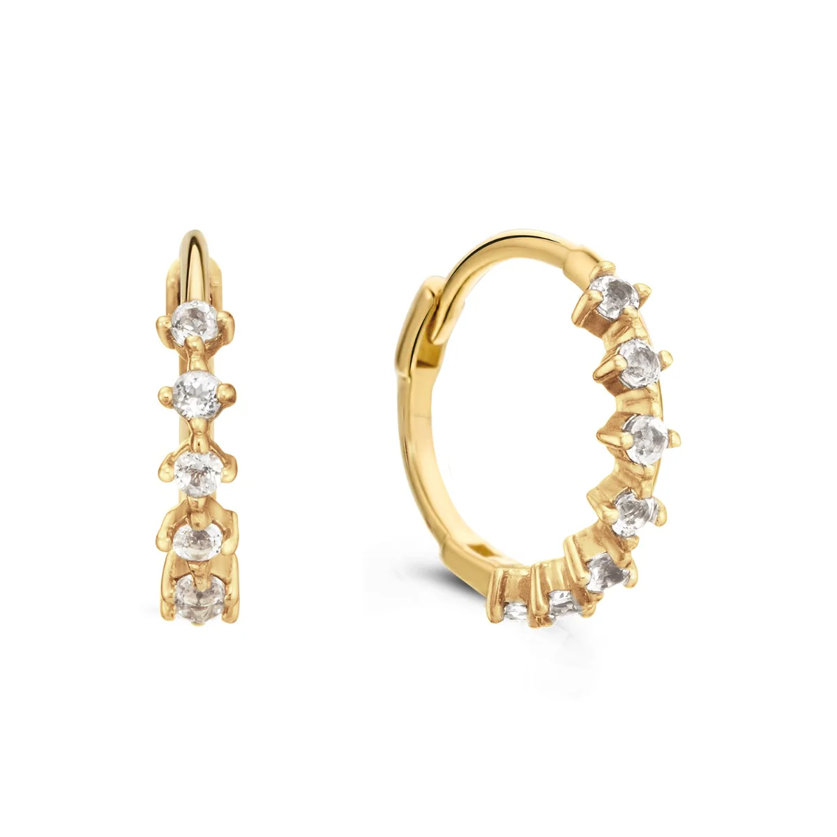 Jackie Gold damen Creolen 585 Gold JKE24.440