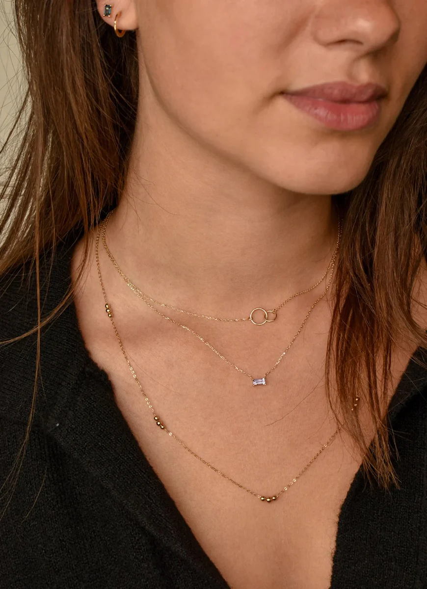 Jackie Gold damen Kette 585 Gold JKN20.048 - Image 2