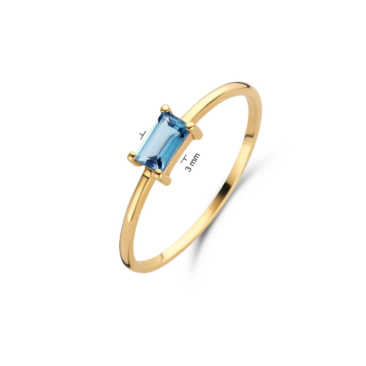 Jackie Gold damen Ring 585 Gold JKR22.158.56 - Image 3