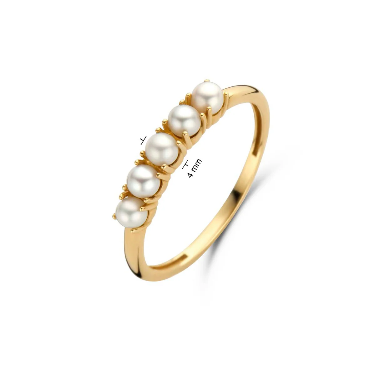 Jackie Gold damen Ring 585 Gold JKR22.220.52 - Image 3