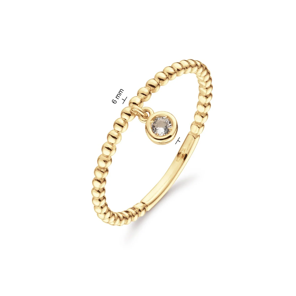 Jackie Gold damen Ring 585 Gold JKR24.416.52 - Image 3