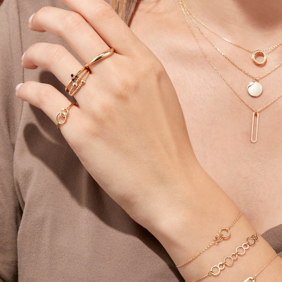 Jackie Gold Lido 14 Karat Gold Ring JKR24.478-52 - Image 2