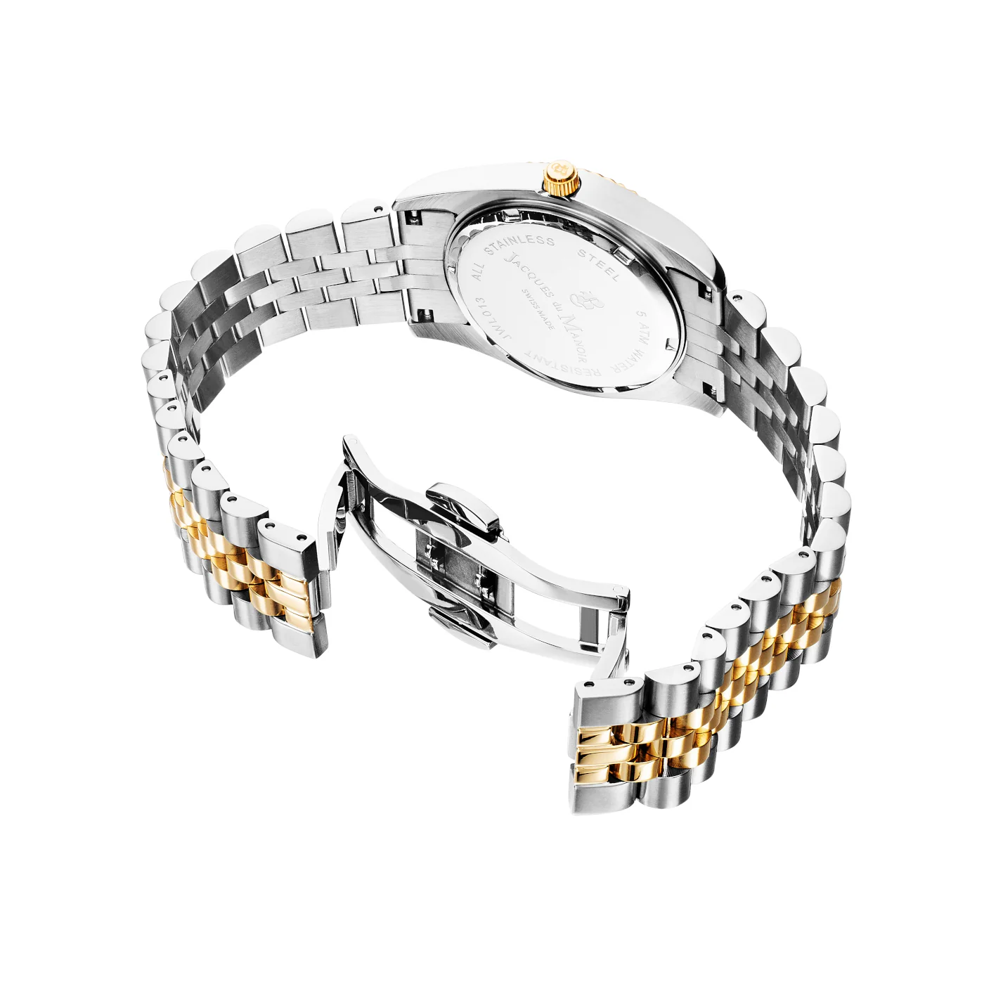 Jacques du Manoir Inspiration Classic damen Uhr Gold/Silber JWG02202 - Image 3