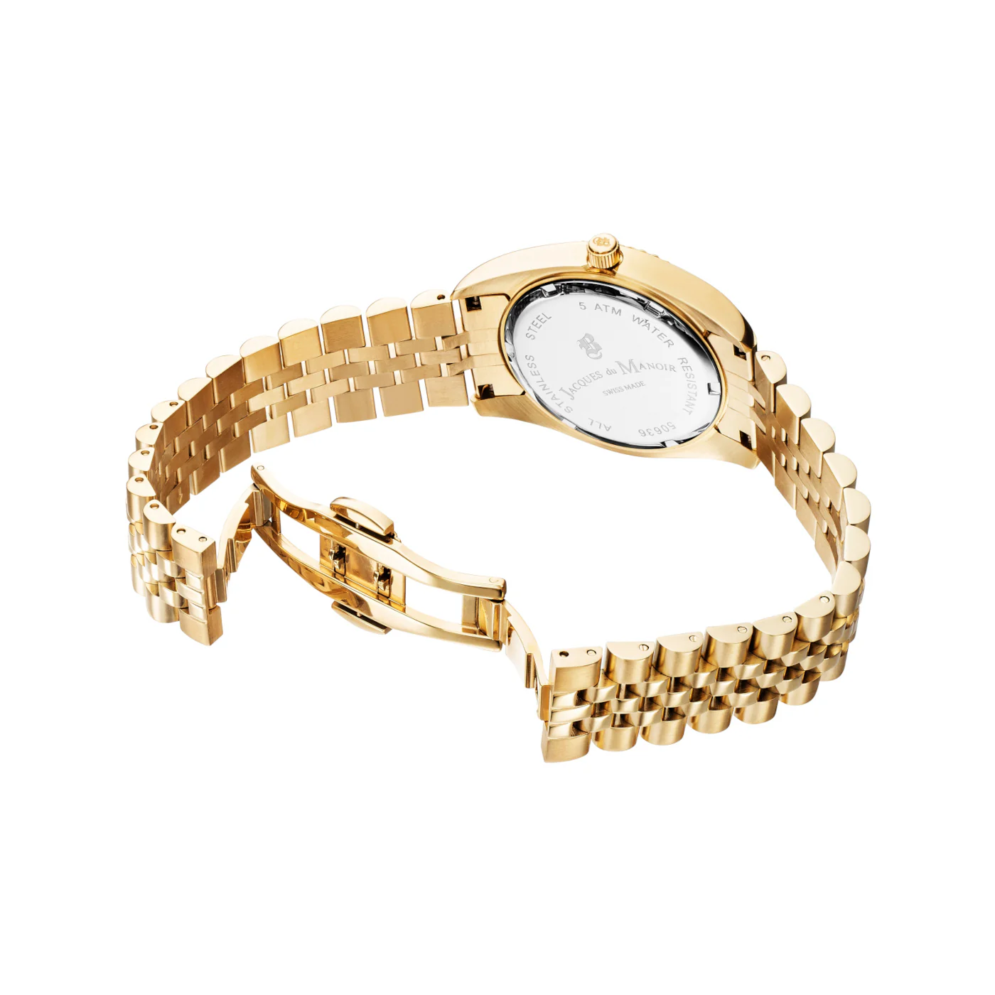 Jacques du Manoir Inspiration damen Uhr Gold NRO.21 - Image 5