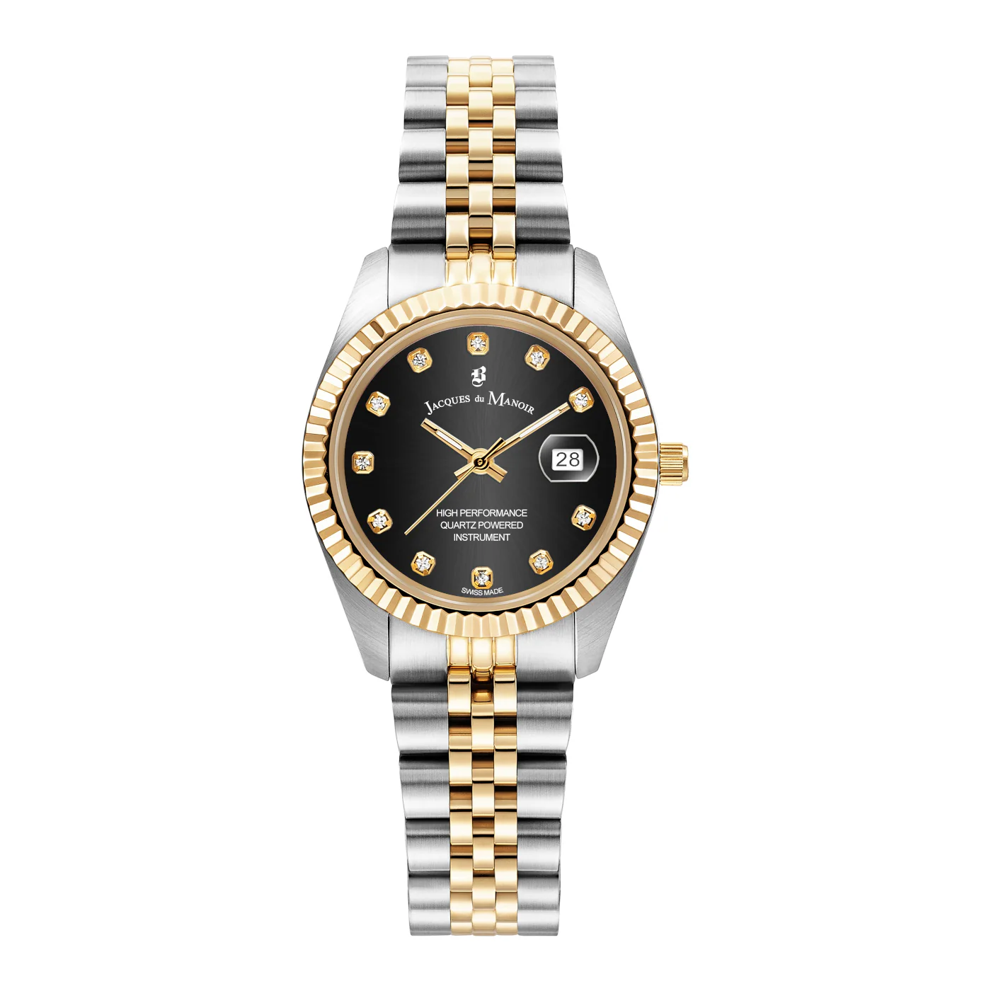 Jacques du Manoir Inspiration damen Uhr Gold/Silber JWL01207
