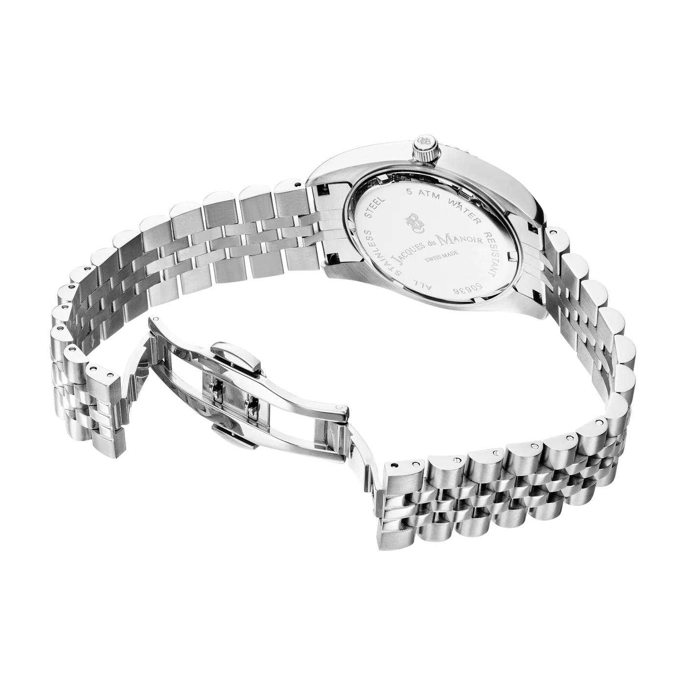 Jacques du Manoir Inspiration damen Uhr Silber NRO.01 - Image 5