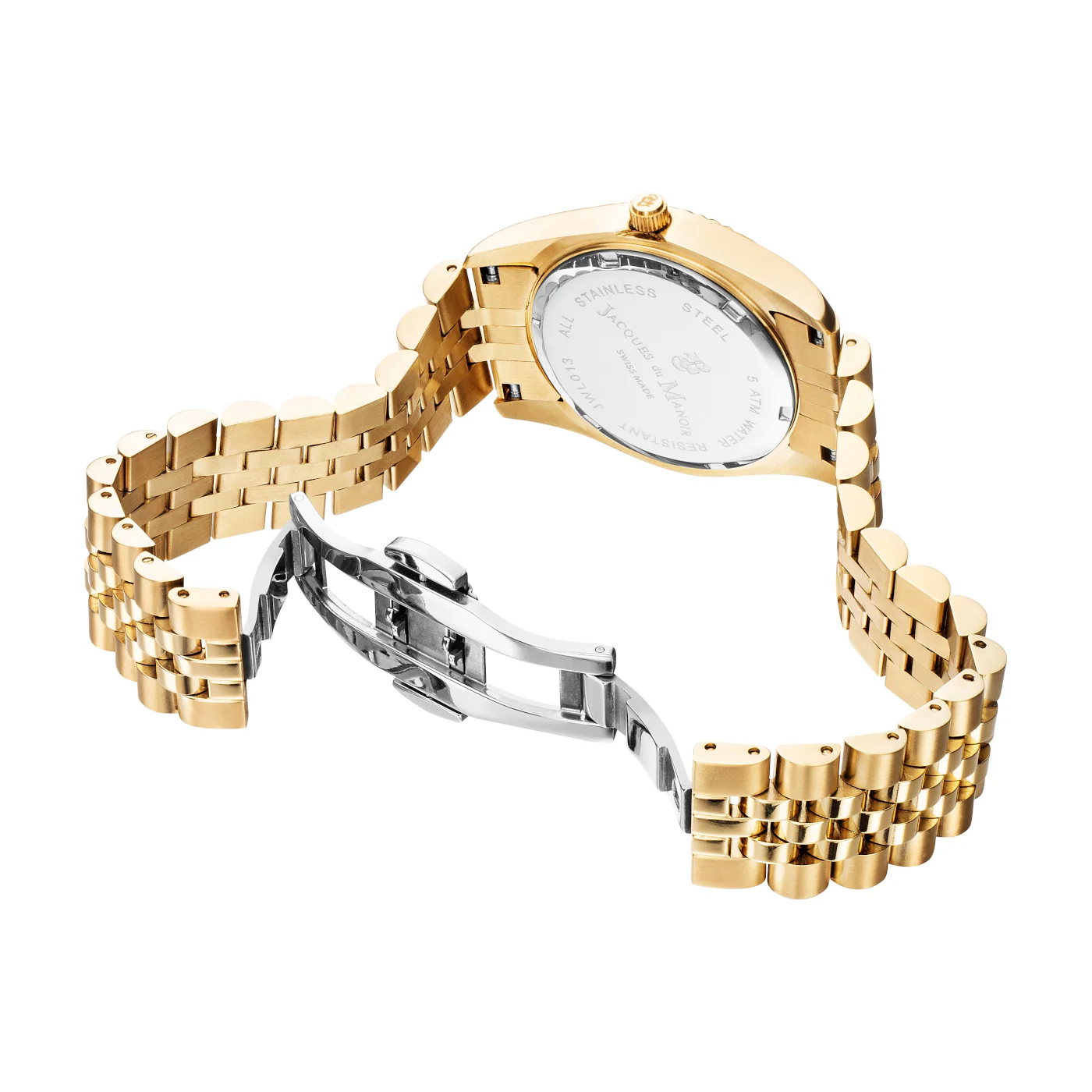 Jacques du Manoir Inspiration Prestige damen Uhr Gold JWL01306 - Image 4