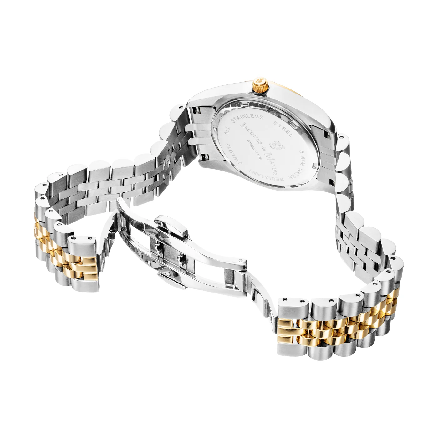 Jacques du Manoir Inspiration Prestige damen Uhr Gold/Silber JWL02002 - Image 4