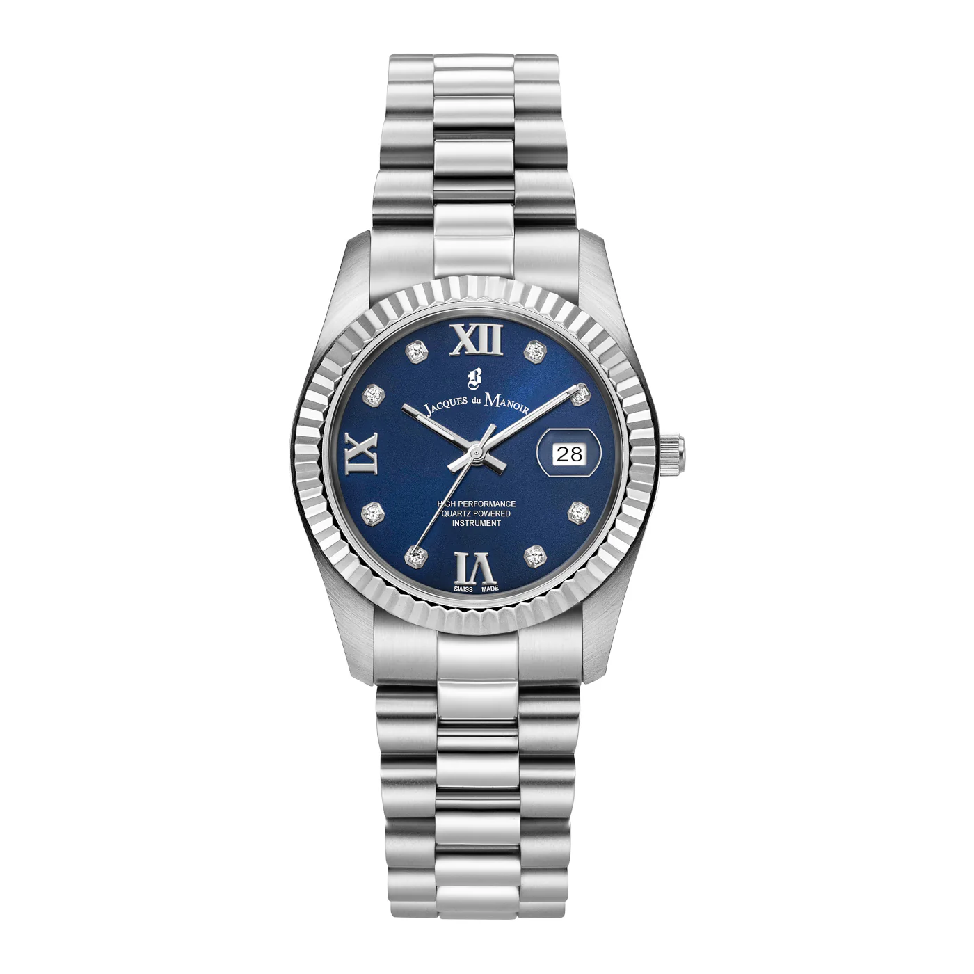 Jacques du Manoir Inspiration Prestige damen Uhr Silber JWL01307