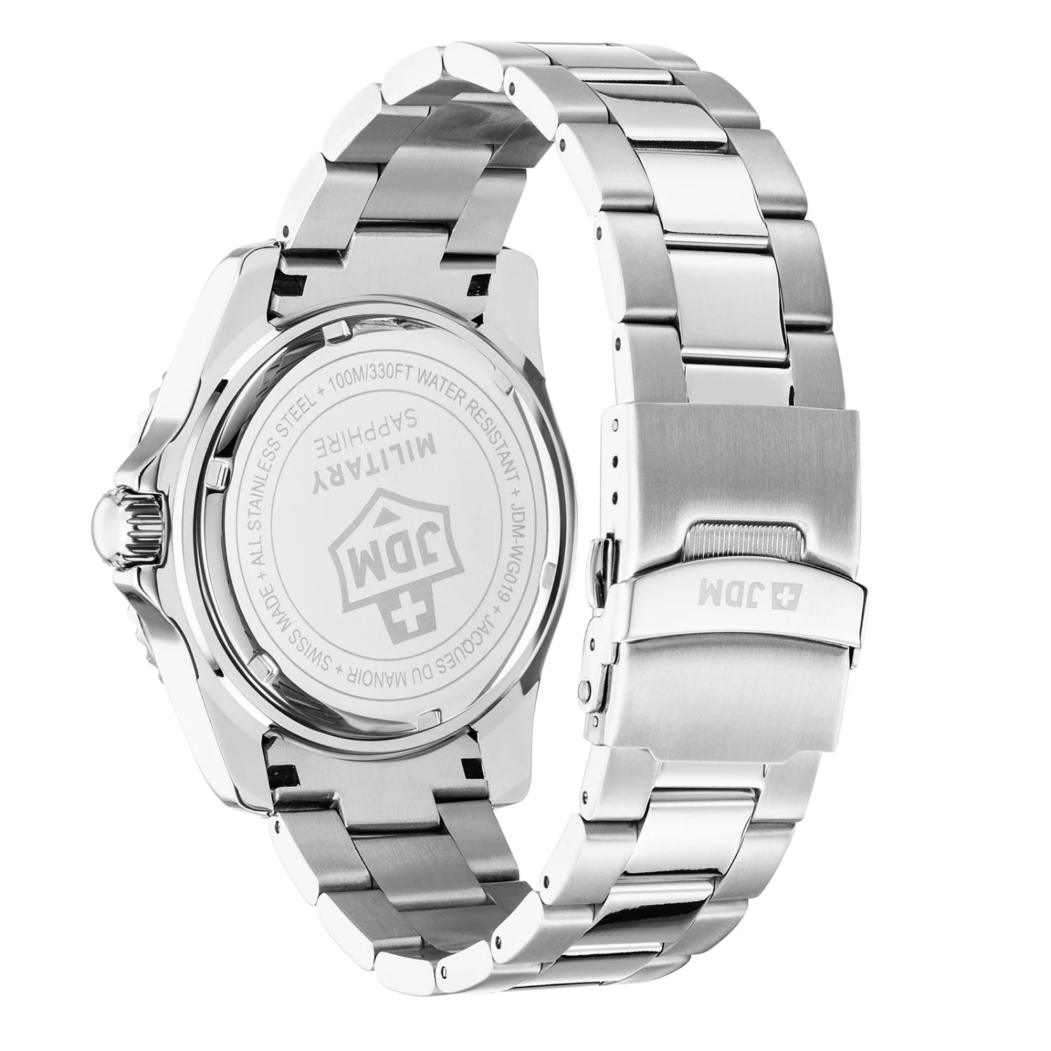 JDM Military Sierra Schwarze Herrenuhr JDM-WG022-03 - Image 2