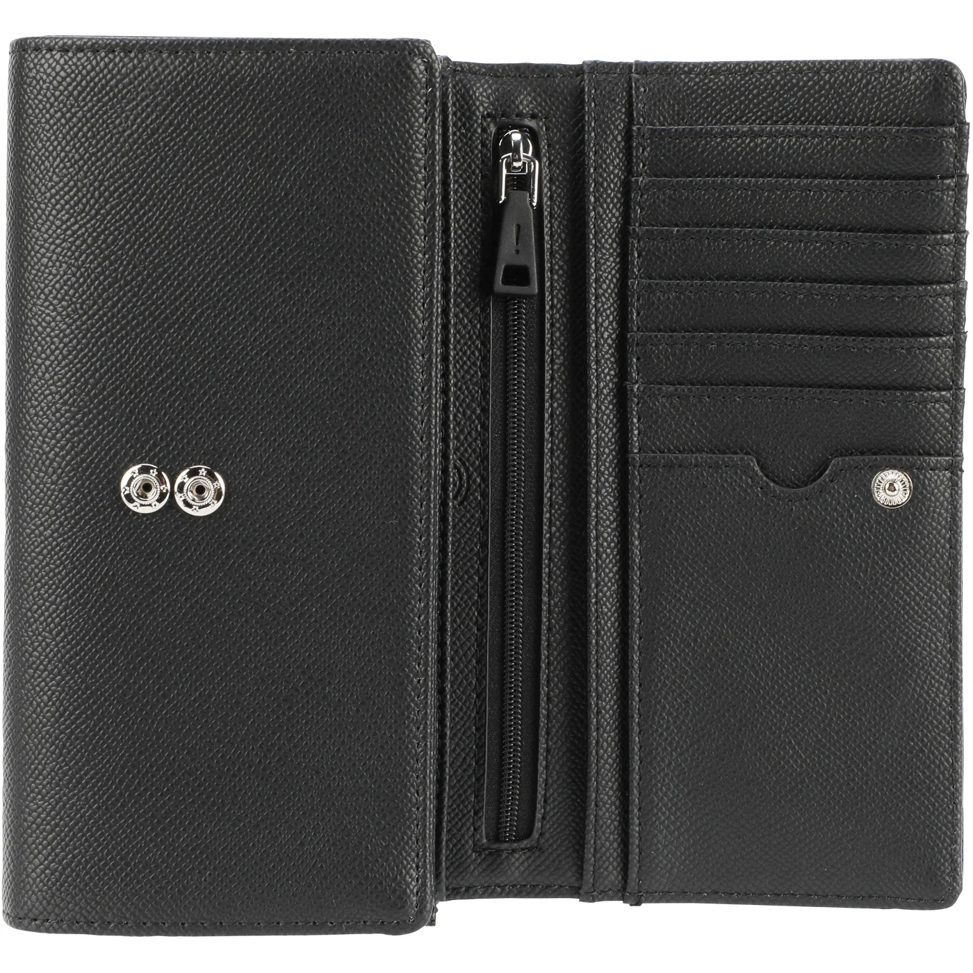 JOOP! Jeans Giro Europa Schwarze Druckknopf Brieftasche 4130000901900 - Image 4