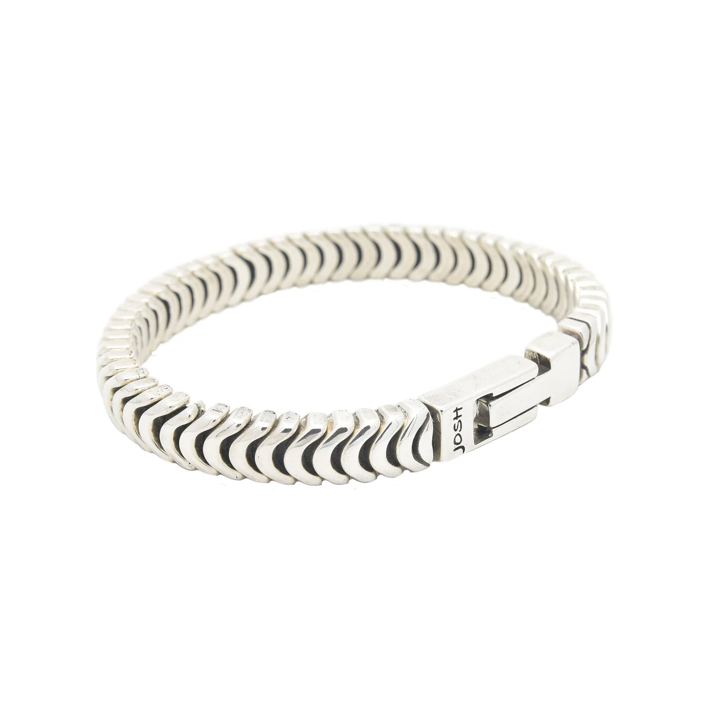 Josh herren Armband Silber 03507-BRA-S/L
