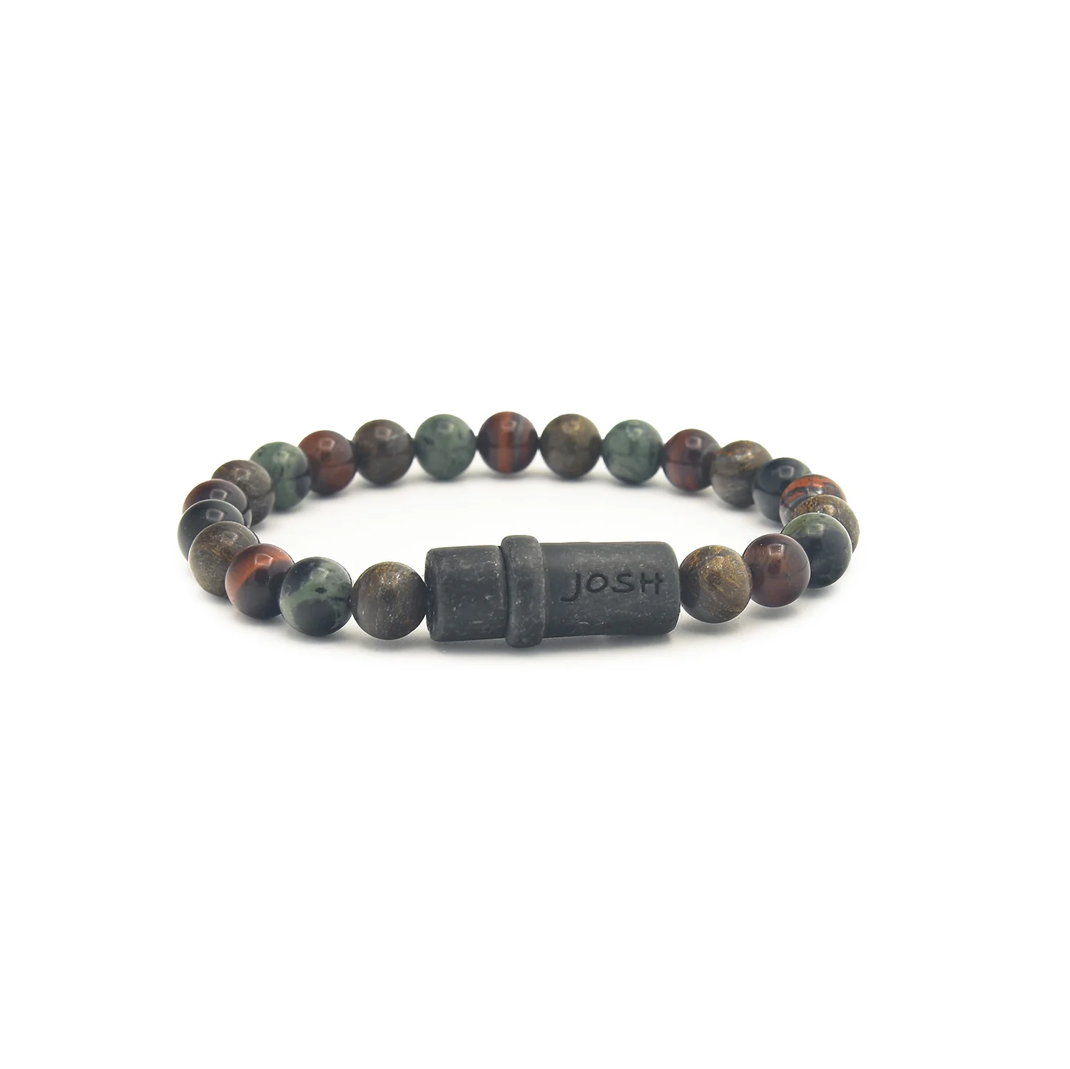 Josh Natural stone Bracelet 09285-BRA-VB/BRRTGRN/L-1