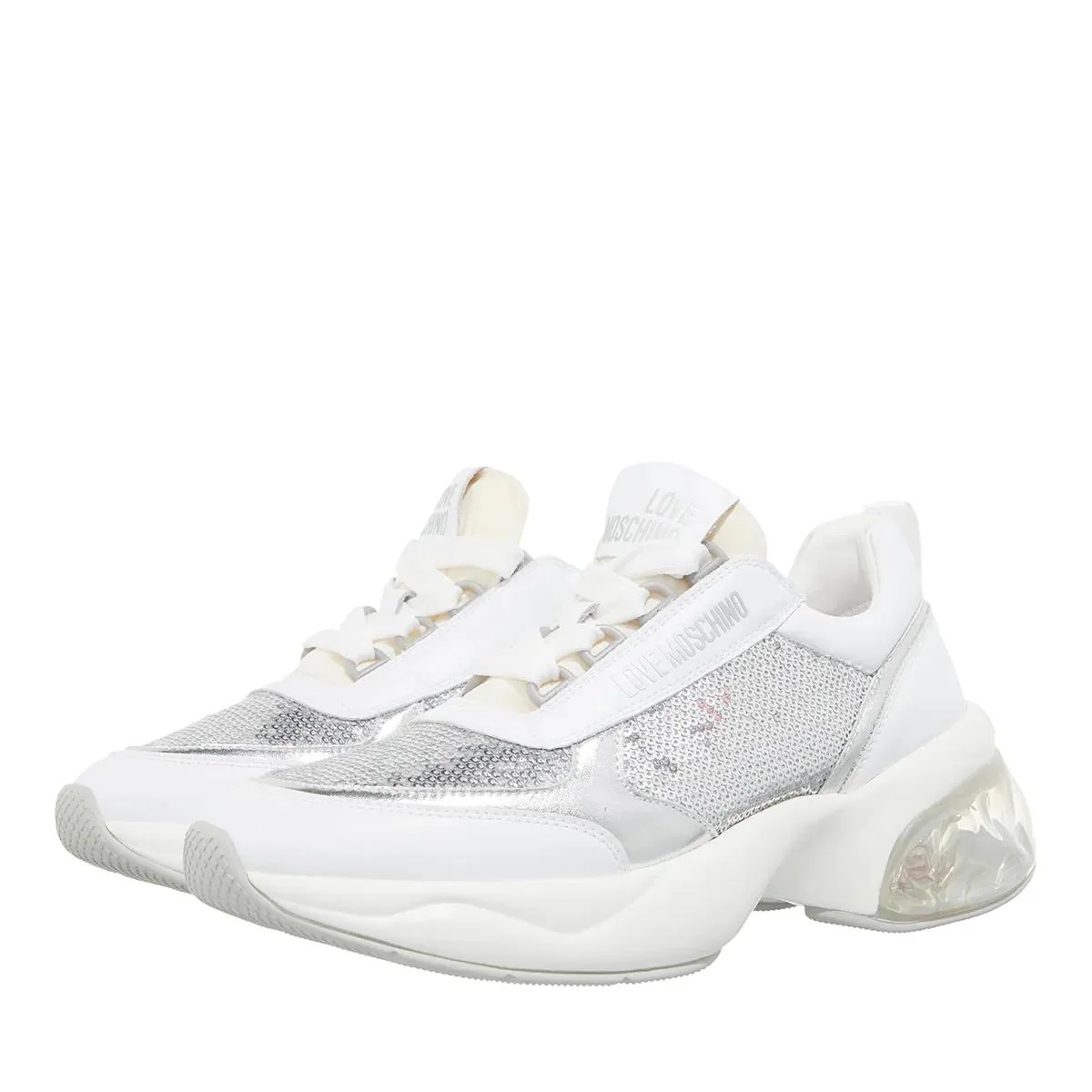 Love Moschino Zilveren Leren Sneakers 2001-A0260028_39