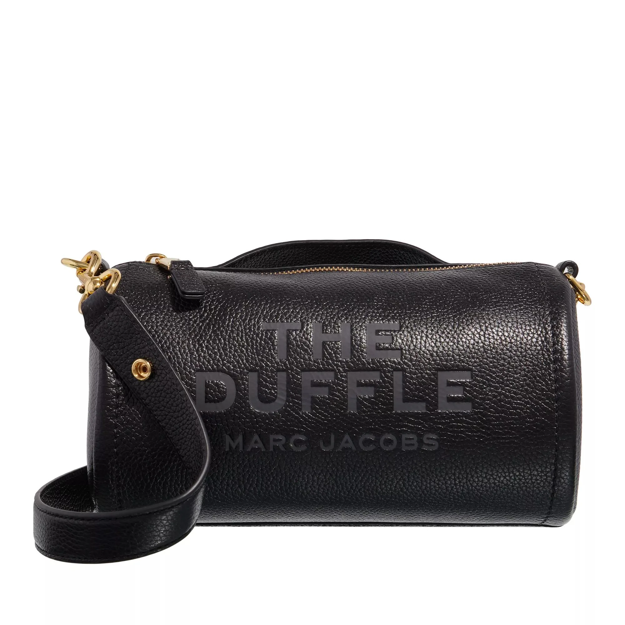 Marc Jacobs The Duffle Black Leather Travel Bag 2001-A0332931