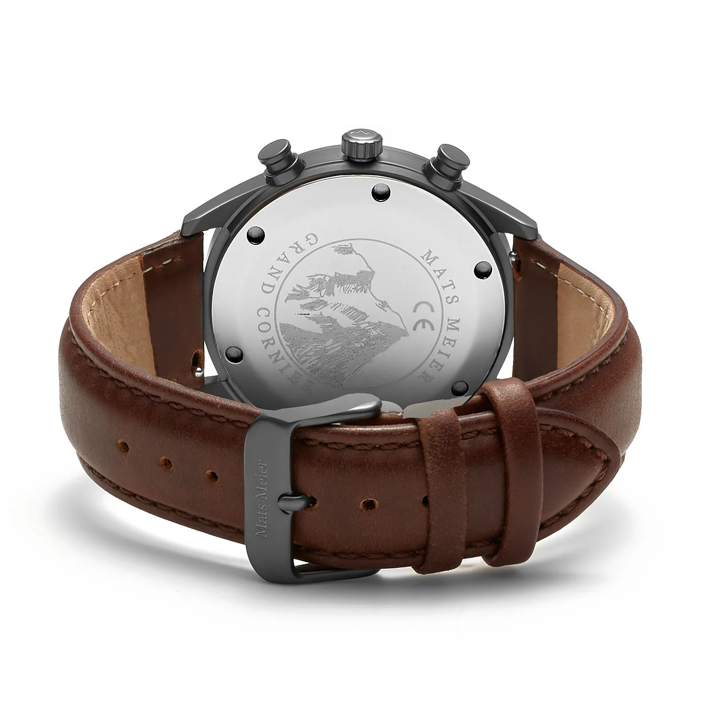 Mats Meier Grand Cornier herren Uhr Braun MM00104 - Image 8