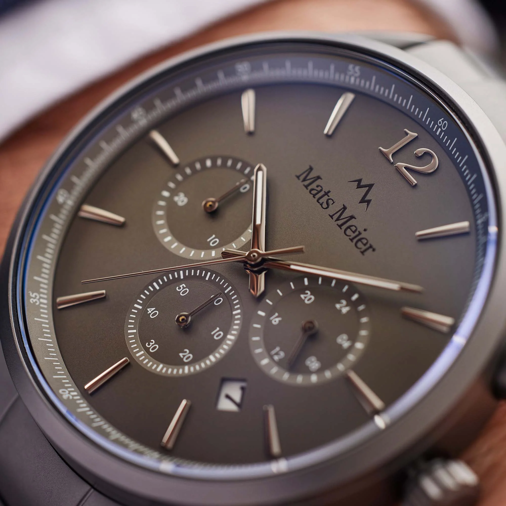 Mats Meier Grand Cornier herren Uhr Grau MM00127 - Image 6