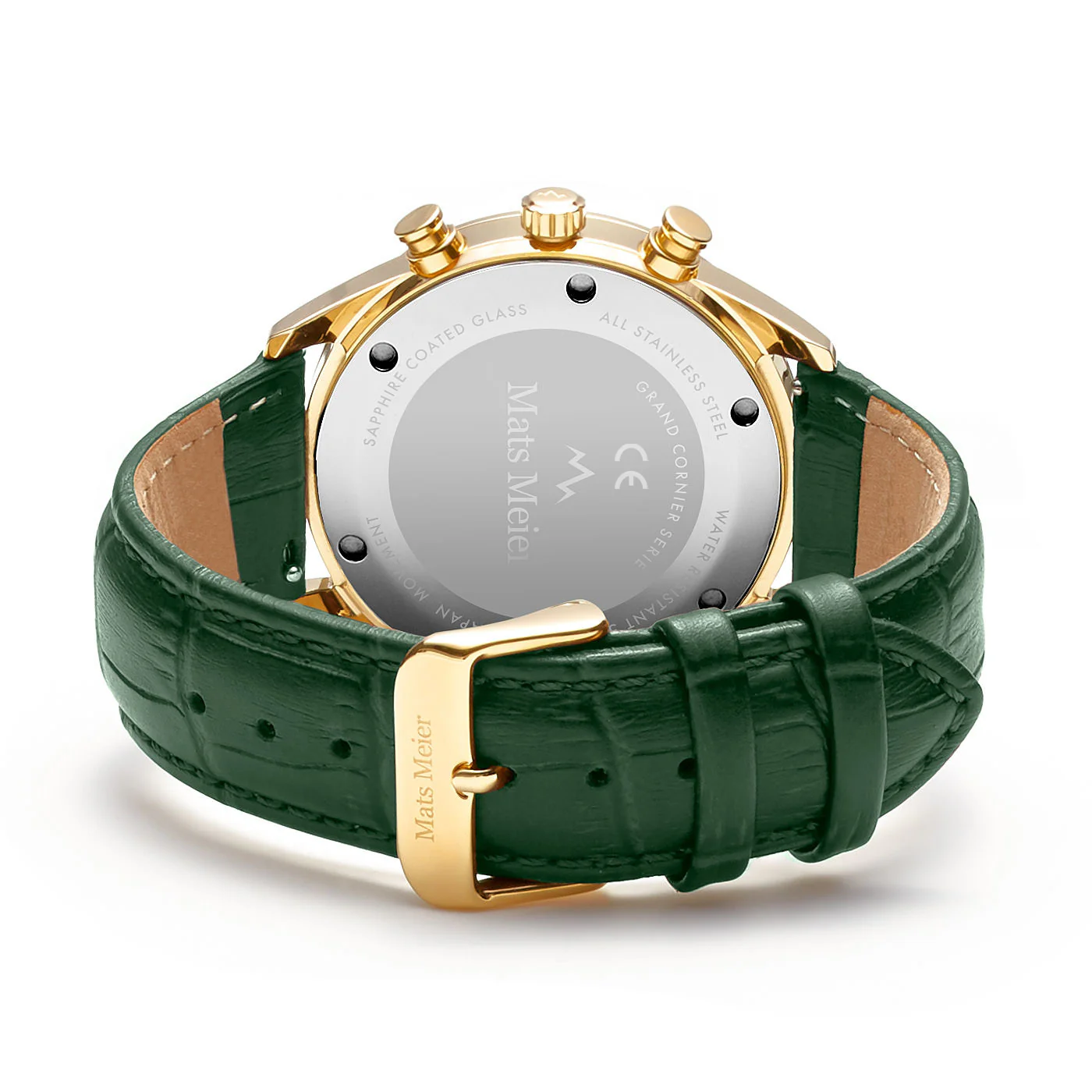 Mats Meier Grand Cornier herren Uhr Grün MM00122 - Image 7