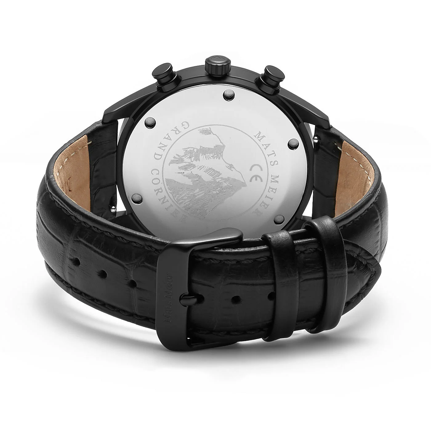 Mats Meier Grand Cornier herren Uhr Schwarz MM00102 - Image 6