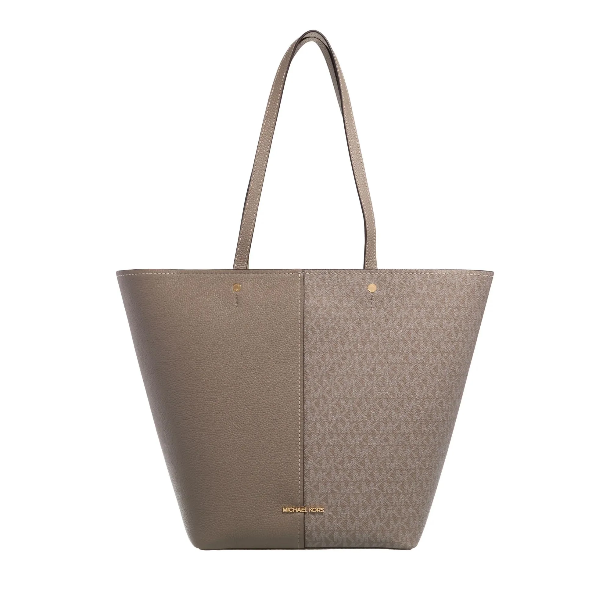 Michael Kors Flora Brown Leather Shopper 2001-A0542953
