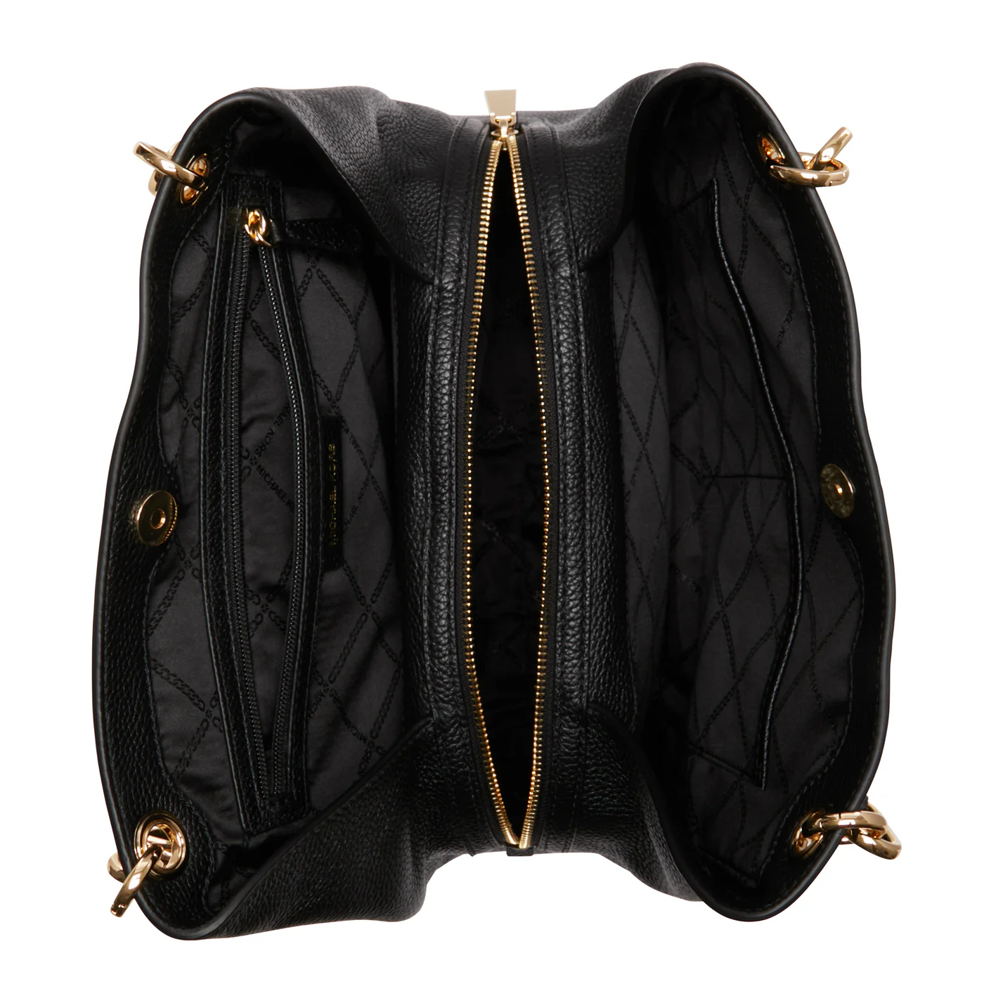 Michael Kors Kensington Schultertasche Schwarz 30F3G8KT7L-001 - Image 5