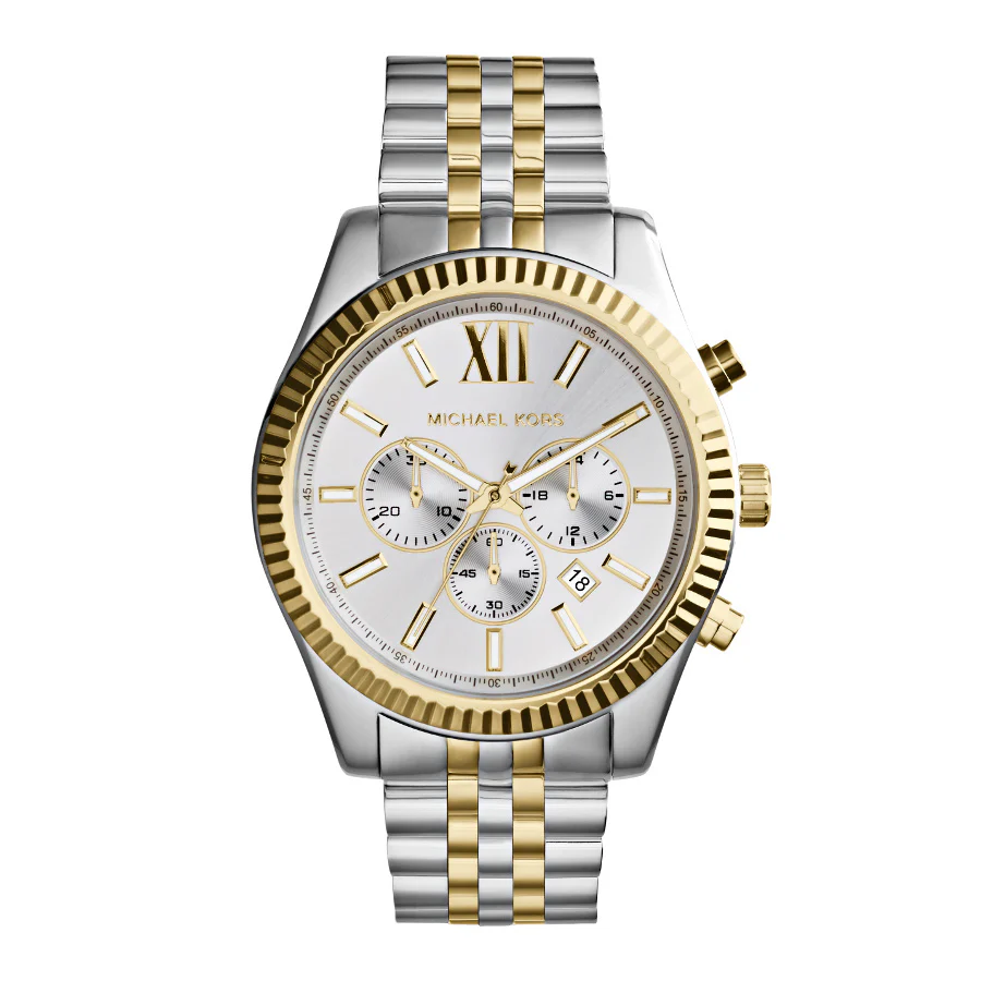 Michael Kors Lexington herren Uhr Silber MK8344