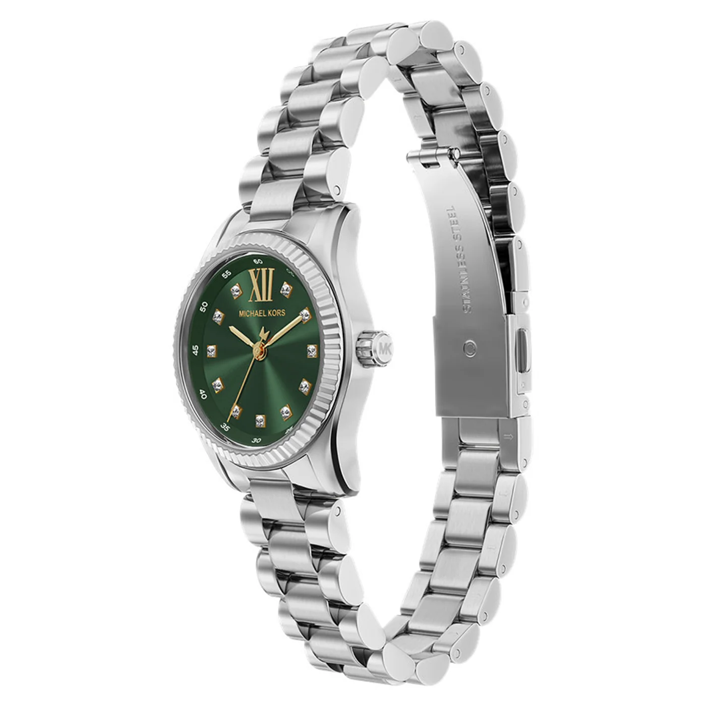 Michael Kors Lexington Round Green Dial Watch MK7580 - Image 2