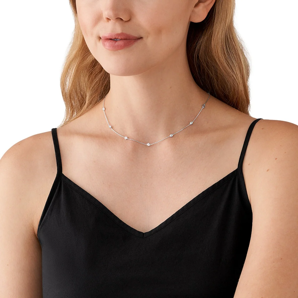 Michael Kors Premium Sterling Silver Necklace MKC1714CZ040 - Image 2
