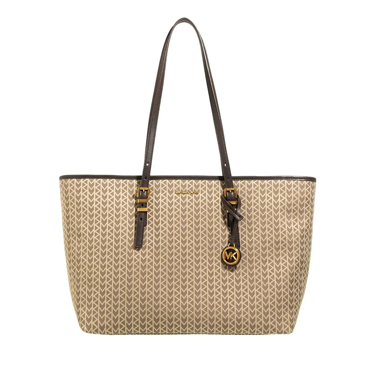 Michael Kors Quinn White Leather Shopper 2001-A0542932