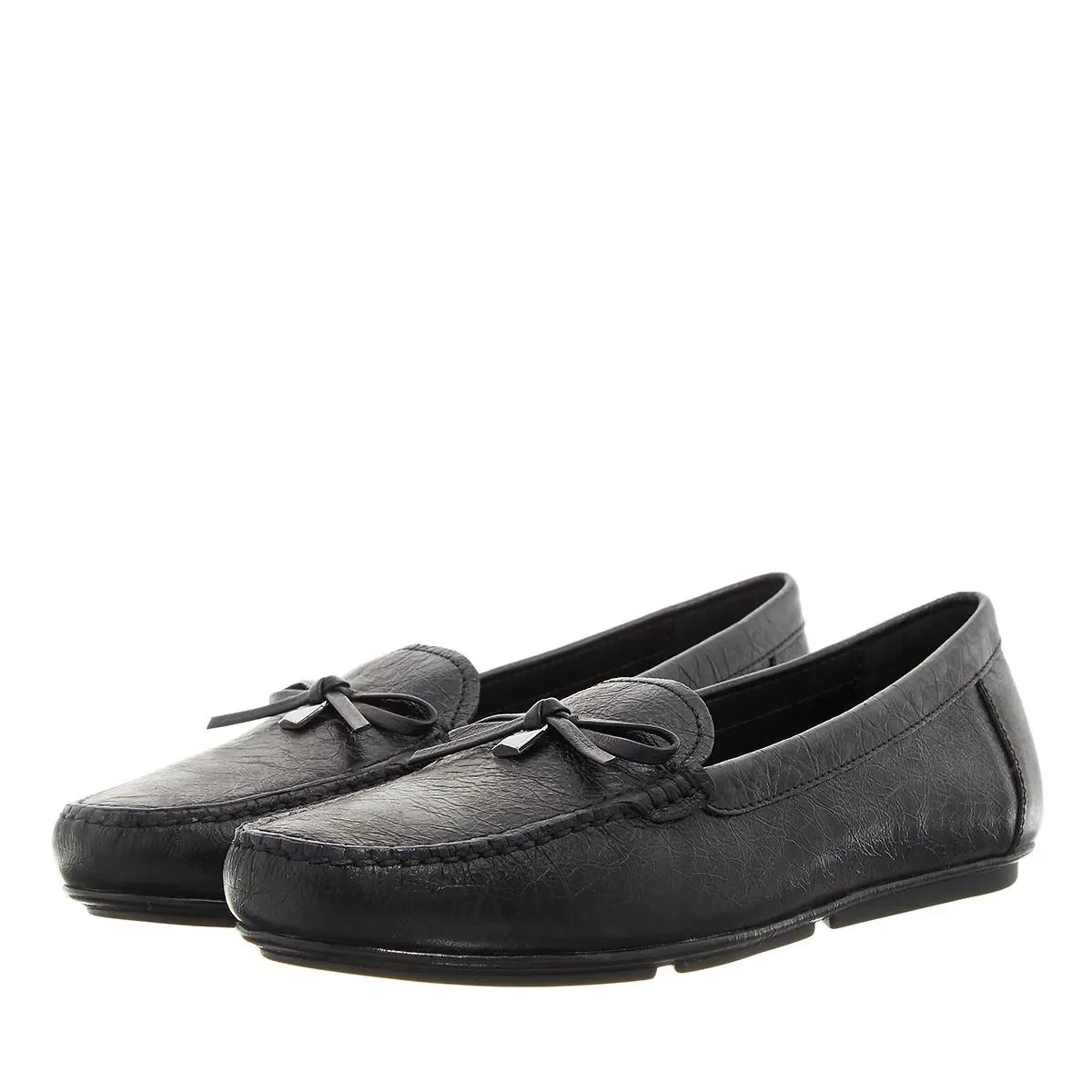 Michael Kors Zwarte Leren Ballerina's 2001-A0478373_39