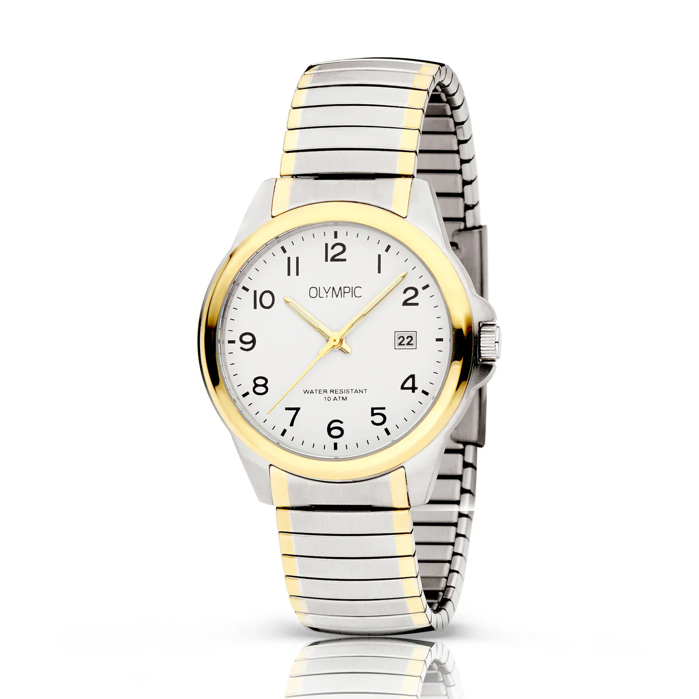 Olympic Charlie herren Uhr Silber OL26HSS310B