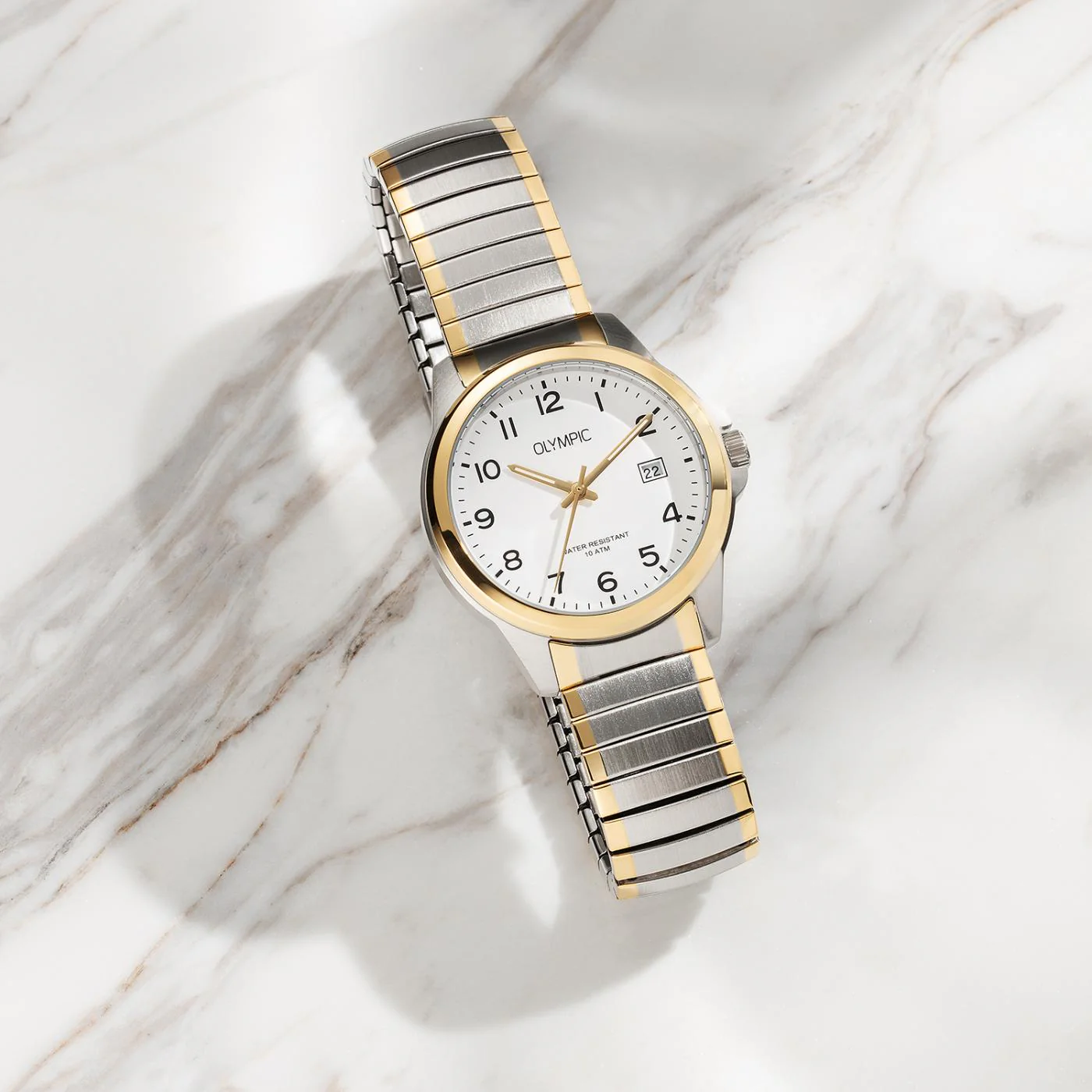 Olympic Charlie herren Uhr Silber OL26HSS310B - Image 3