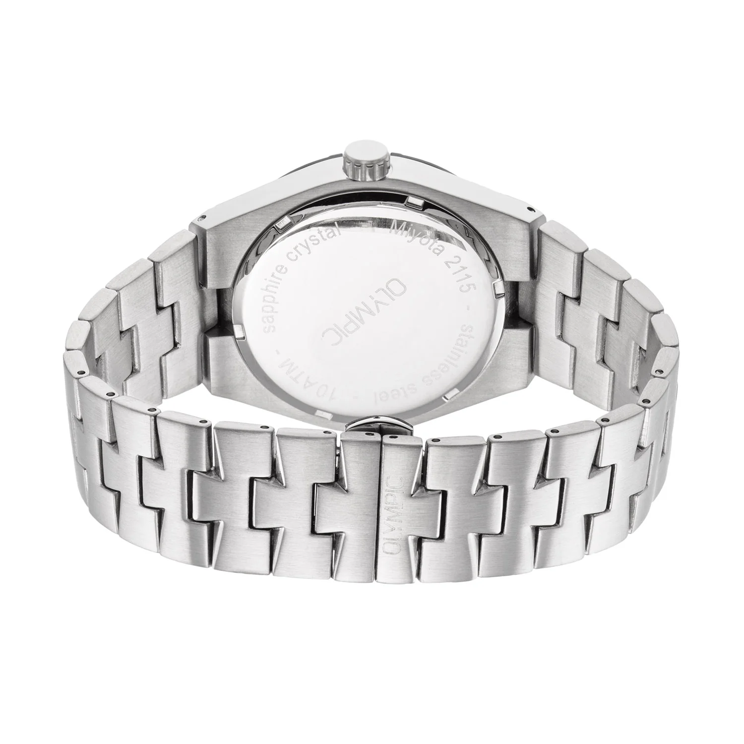Olympic Legacy Silberne Und Weiße Herrenuhr OL75HSS004 - Image 4