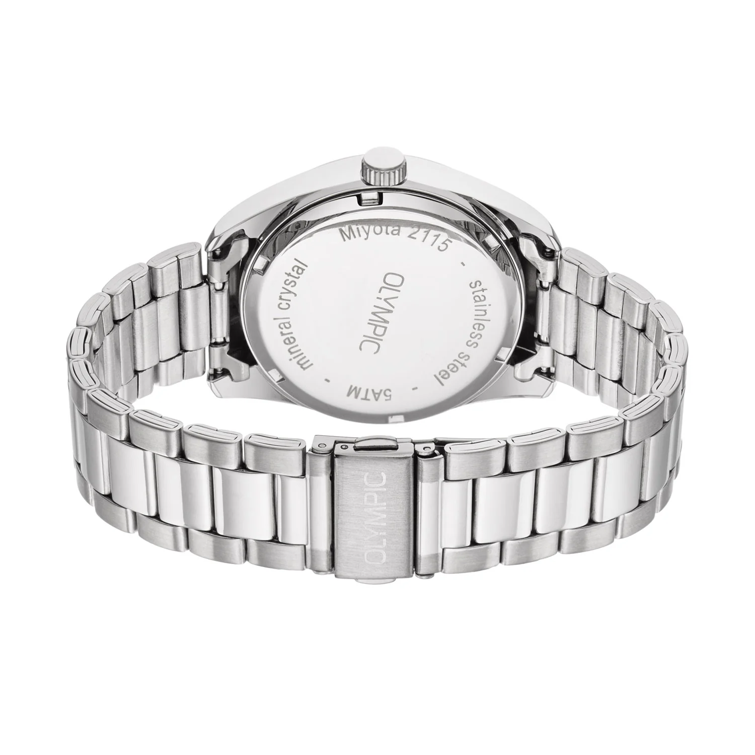 Olympic Louis Silberne Und Grüne Herrenuhr OL75HSS001 - Image 4