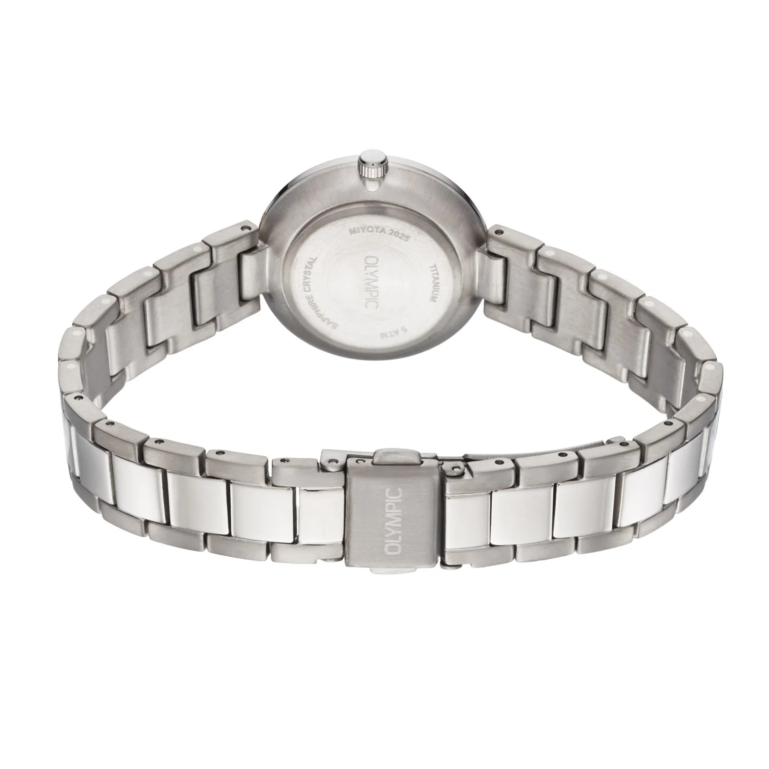 Olympic Titanium Grey Women's Watch OL80DTT001 - Image 4
