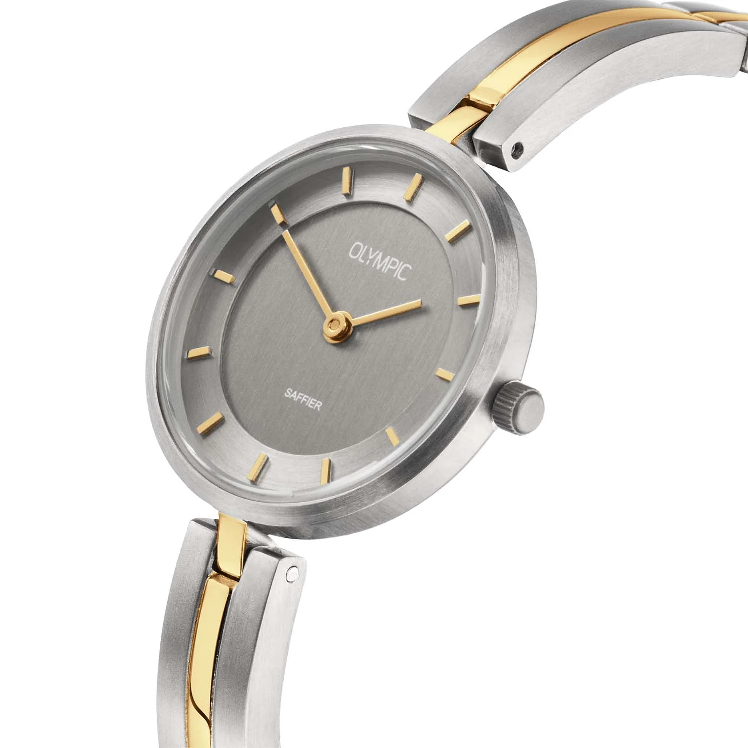 Olympic Titanium Grijs Dames Horloge 2002-OL1DTT004B